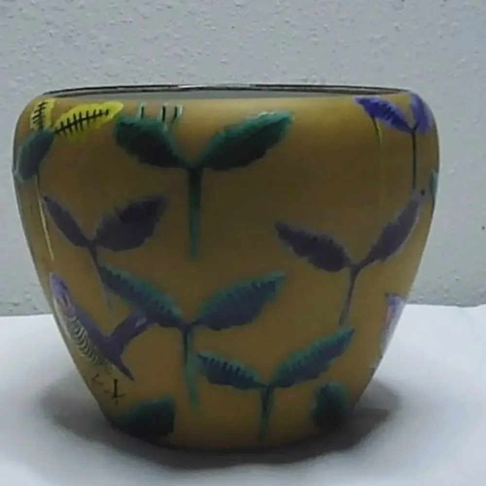 Antique Japanese Kutani Porcelain Vase – Meiji/Taisho Period, 1868-1926) Birds